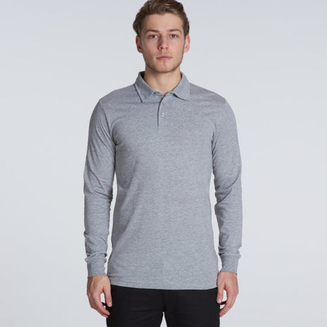 Mens Chad Long Sleeve Polo Shirt (AS-5404)