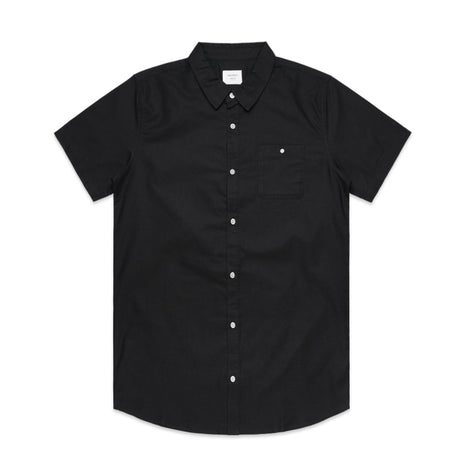 Mens Oxford Short Sleeve Shirt (AS-5407)