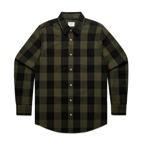 Mens Check Shirt (AS-5417)
