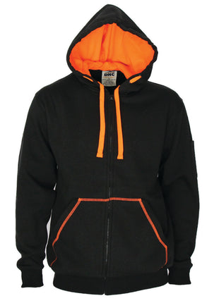 Full Zip Super Brushed Fleece Hoodie (DN-5424)