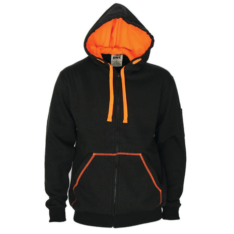 Full Zip Super Brushed Fleece Hoodie (DN-5424)