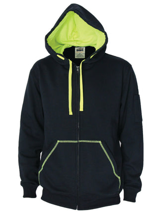 Full Zip Super Brushed Fleece Hoodie (DN-5424)