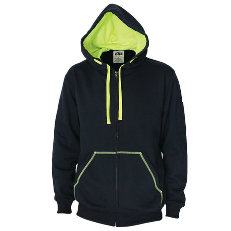 Full Zip Super Brushed Fleece Hoodie (DN-5424)