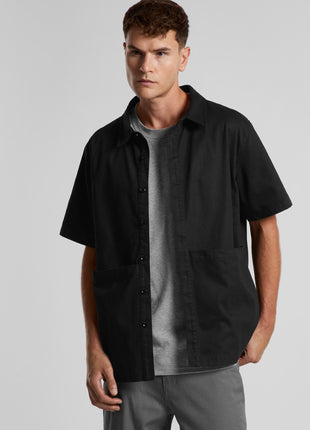 Mens Printers Short Sleeve Shirt (AS-5424)