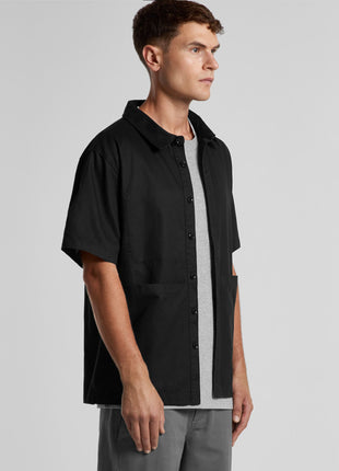 Mens Printers Short Sleeve Shirt (AS-5424)