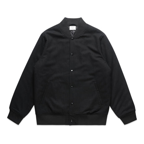 Mens Felt Bomber Jacket (AS-5512)