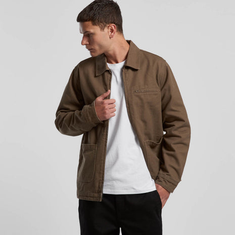 Mens Canvas Heavy Jacket (AS-5527)
