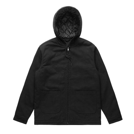 Mens Canvas Hooded Jacket (AS-5529)