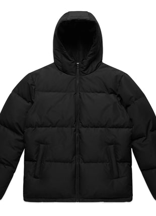 Mens Hooded Puffer Jacket (AS-5590)