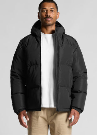 Mens Hooded Puffer Jacket (AS-5590)