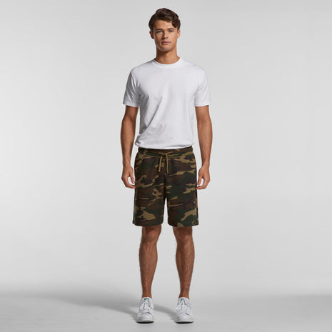 Mens Camo Stadium Shorts (AS-5916C)