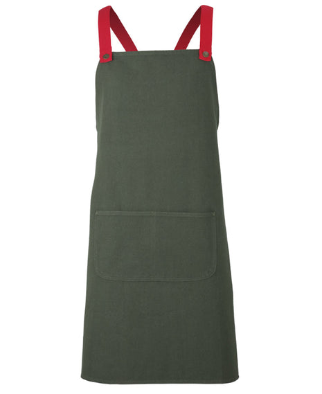Cross Back Canvas Apron (Without Strap) (JB-5ACBC)