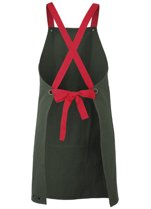 Cross Back Canvas Apron (Without Strap) (JB-5ACBC)