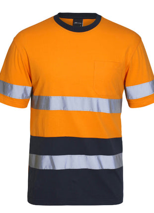 Hi Vis (D+N) Cotton T-Shirt (JB-6DNTC)