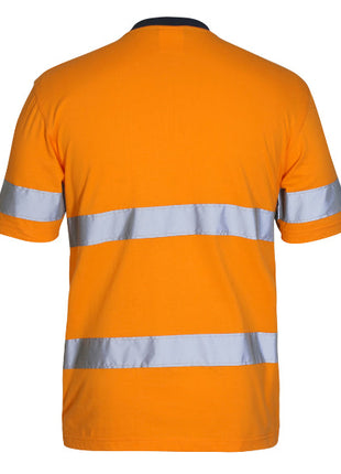 Hi Vis (D+N) Cotton T-Shirt (JB-6DNTC)
