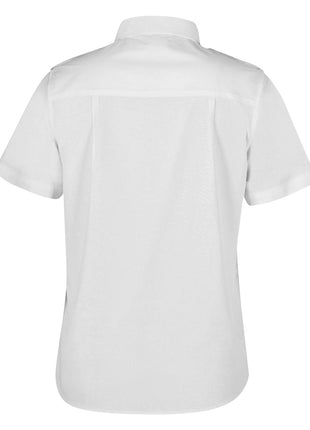 Ladies Short Sleeve Epaulette Shirt (JB-6ESS1)