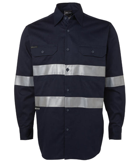 Long Sleeve 190G Work Shirt With Reflective Tape (JB-6HDNL)