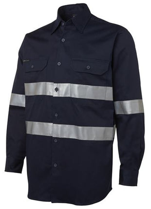 Long Sleeve 190G Work Shirt With Reflective Tape (JB-6HDNL)