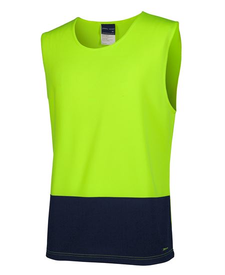 Hi Vis Muscle Top (JB-6HMT)