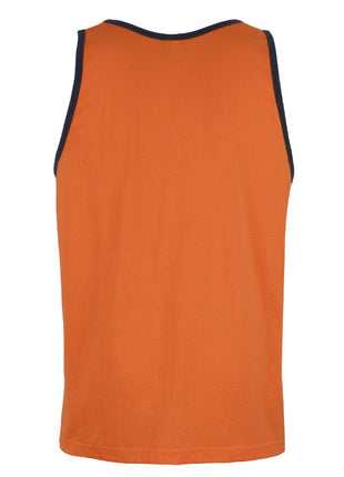 Hi Vis Cotton Singlet (JB-6HTCS)