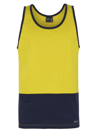 Hi Vis Cotton Singlet (JB-6HTCS)