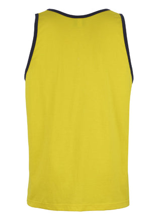 Hi Vis Cotton Singlet (JB-6HTCS)