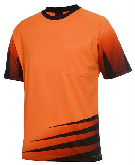 Hi Vis Short Sleeve Rippa Sub Tee (JB-6HVRT)