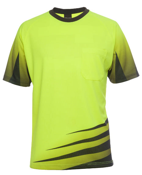 Hi Vis Short Sleeve Rippa Sub Tee (JB-6HVRT)