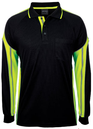 Long Sleeve Street Panel Polo (JB-6SPPL)