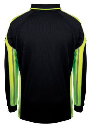 Long Sleeve Street Panel Polo (JB-6SPPL)