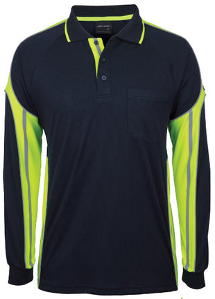 Long Sleeve Street Panel Polo (JB-6SPPL)