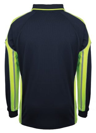 Long Sleeve Street Panel Polo (JB-6SPPL)