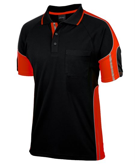 Short Sleeve Street Panel Polo (JB-6SPPS)
