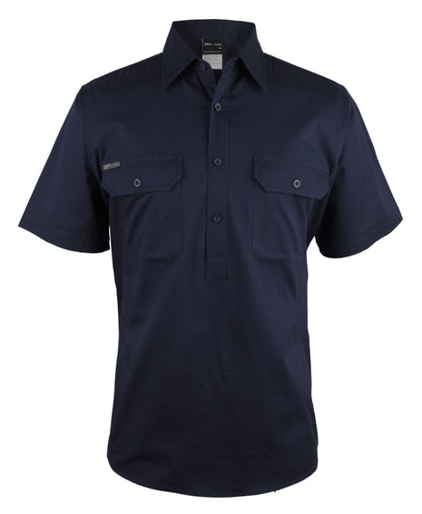 Close Front Short Sleeve 150G Work Shirt (JB-6WKCF)