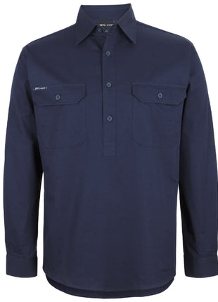 Close Front Long Sleeve 150G Work Shirt (JB-6WLCF)