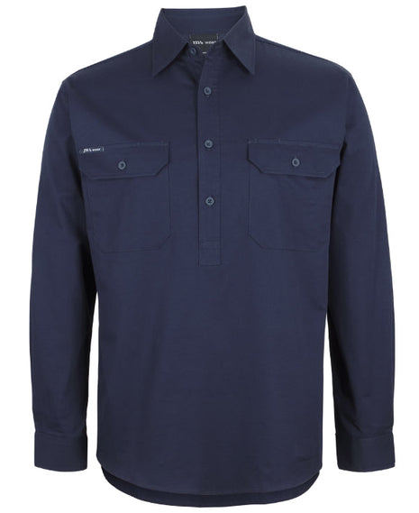 Close Front Long Sleeve 150G Work Shirt (JB-6WLCF)