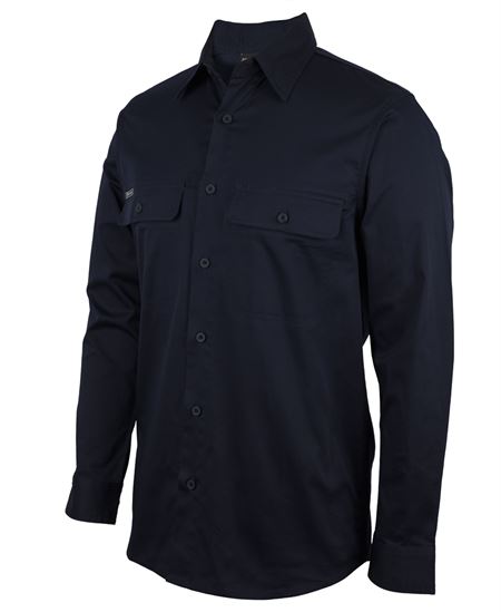 Long Sleeve Stretch Work Shirt (JB-6WLSS)