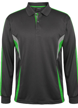 Podium Long Sleeve Cool Polo (JB-7CLP)