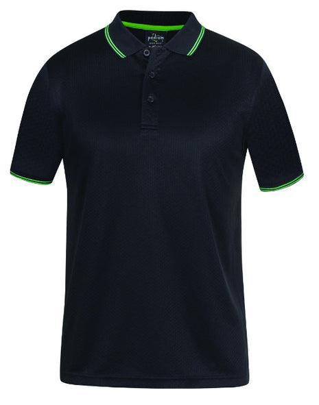 Podium Jacquard Contrast Polo (JB-7JCP)