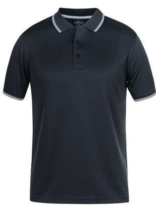 Podium Jacquard Contrast Polo (JB-7JCP)