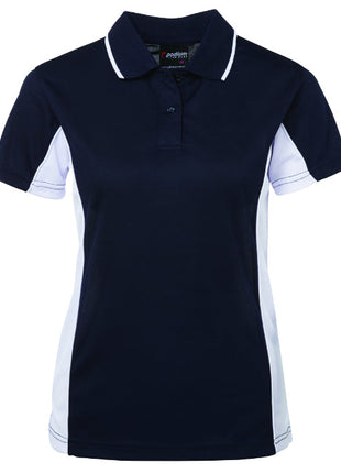 Podium Ladies Contrast Polo (JB-7LPP)