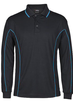 Podium Long Sleeve Piping Polo (JB-7PIPL)