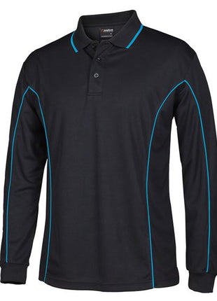 Podium Long Sleeve Piping Polo (JB-7PIPL-AX)