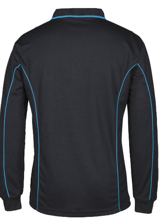 Podium Long Sleeve Piping Polo (JB-7PIPL)