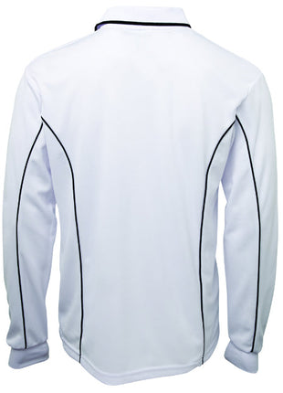 Podium Long Sleeve Piping Polo (JB-7PIPL)