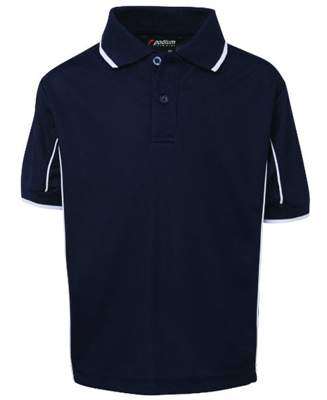 Podium Kids Short Sleeve Piping Polo (JB-7PIPS)
