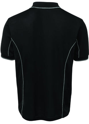Podium Short Sleeve Piping Polo (JB-7PIP-BX)