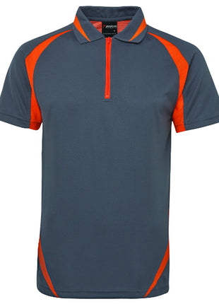 Podium Zip Poly Polo (JB-7PZPP)
