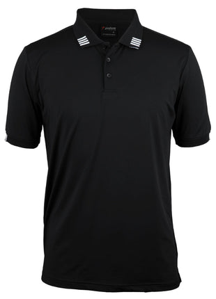 Podium 4 Stripe S/S Stretch Polo (JB-7S4P)