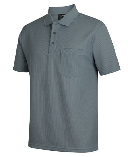 Podium Waffle Pocket Polo (JB-7WPP)